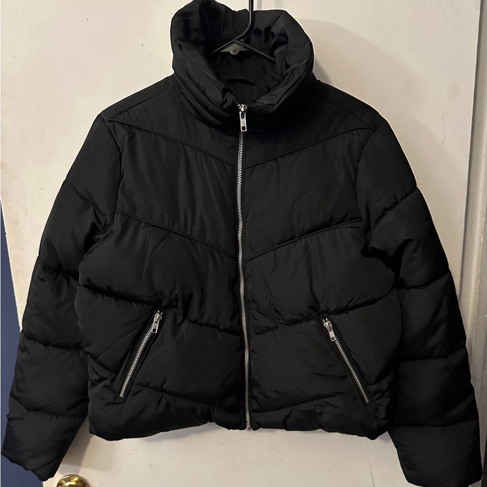 NWOT Fashion Nova Cropped Puff Jacket